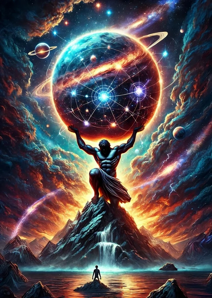 Heksis Atlas — motyw z materiałów marki