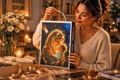 Heksis Mother of Light — opakowanie w aranżacji z materiałów marki